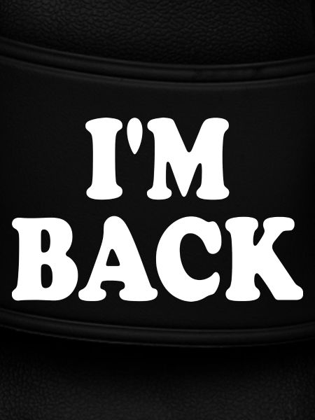 I'm back