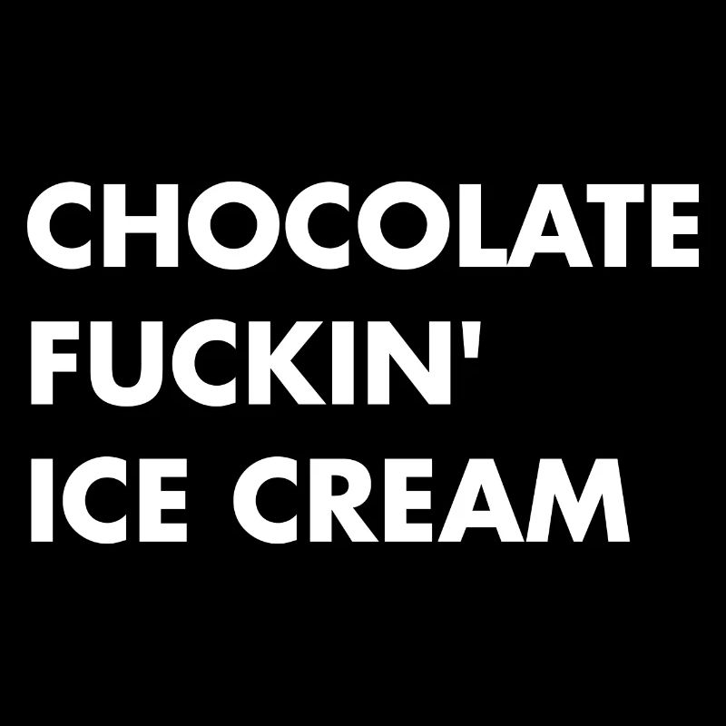 Chocolate Cream - white lettering