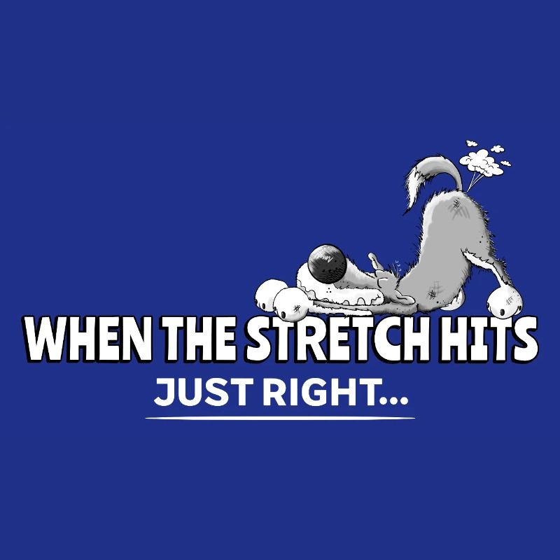 When Th Strecht Hits Just Right Wolf Pupsst