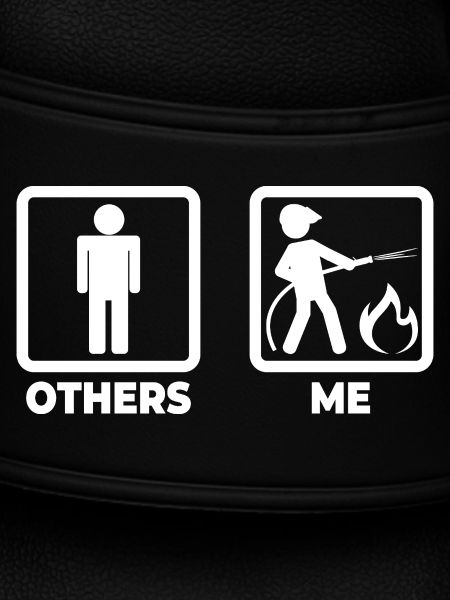 Fire Brigade Stick Figure