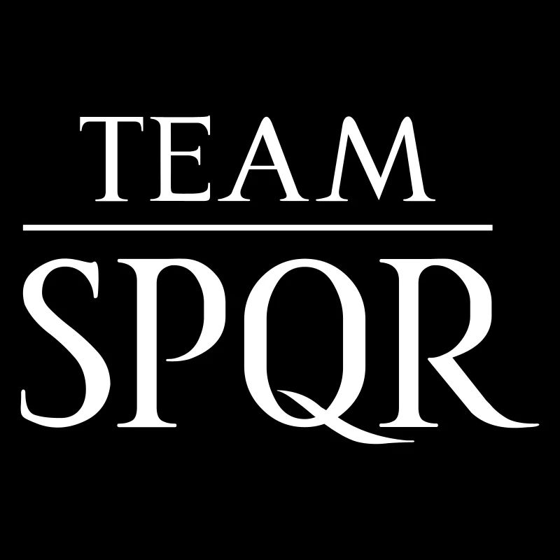 équipe SPQR logo vectoriel lumineux