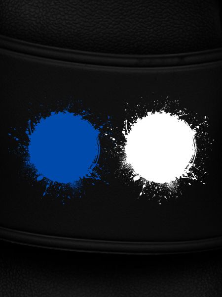 Blue White