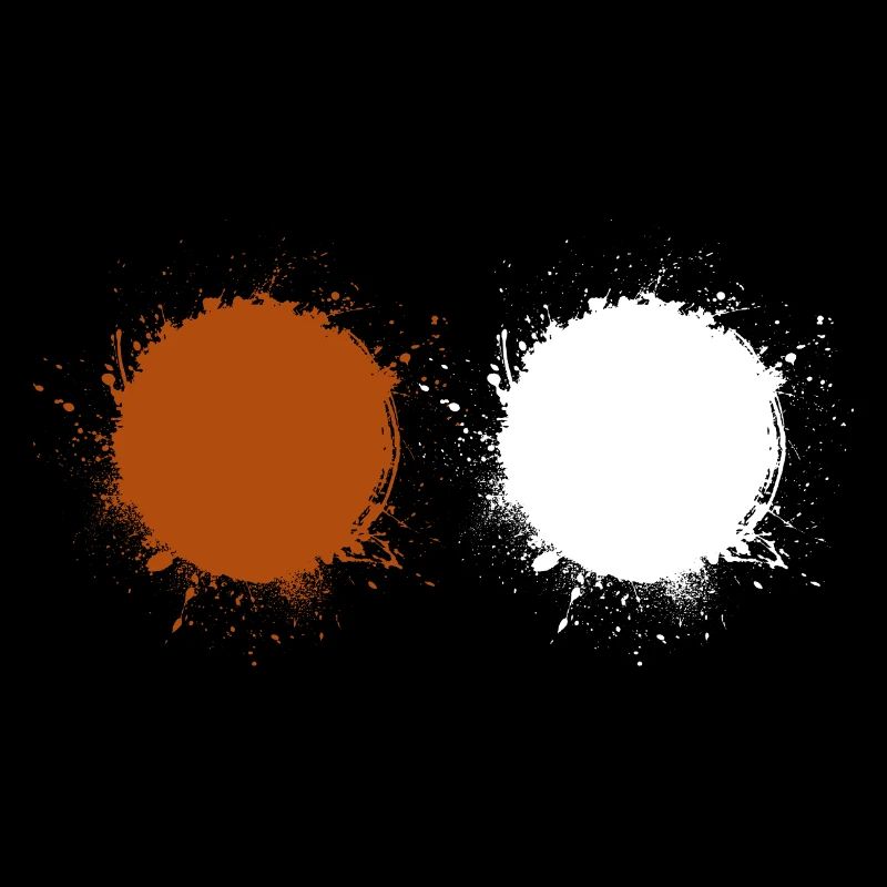 Brown White