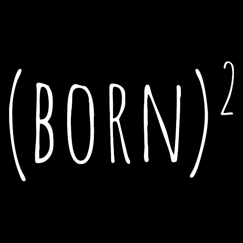 Typographie manuscrite Born²