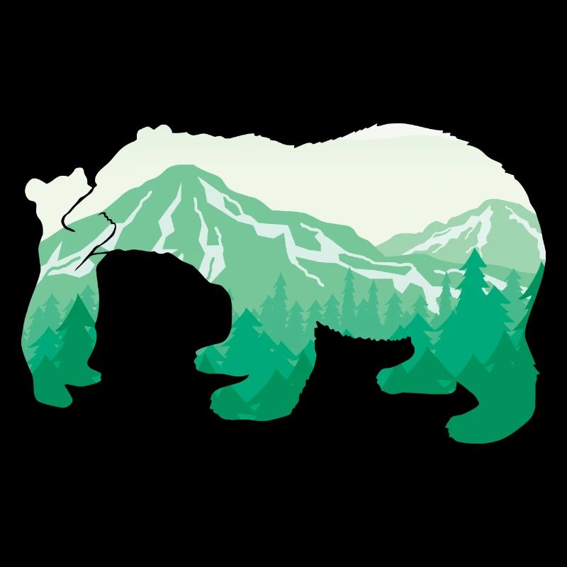 Bear - The Great Mountain Bear Animal Lover Gift