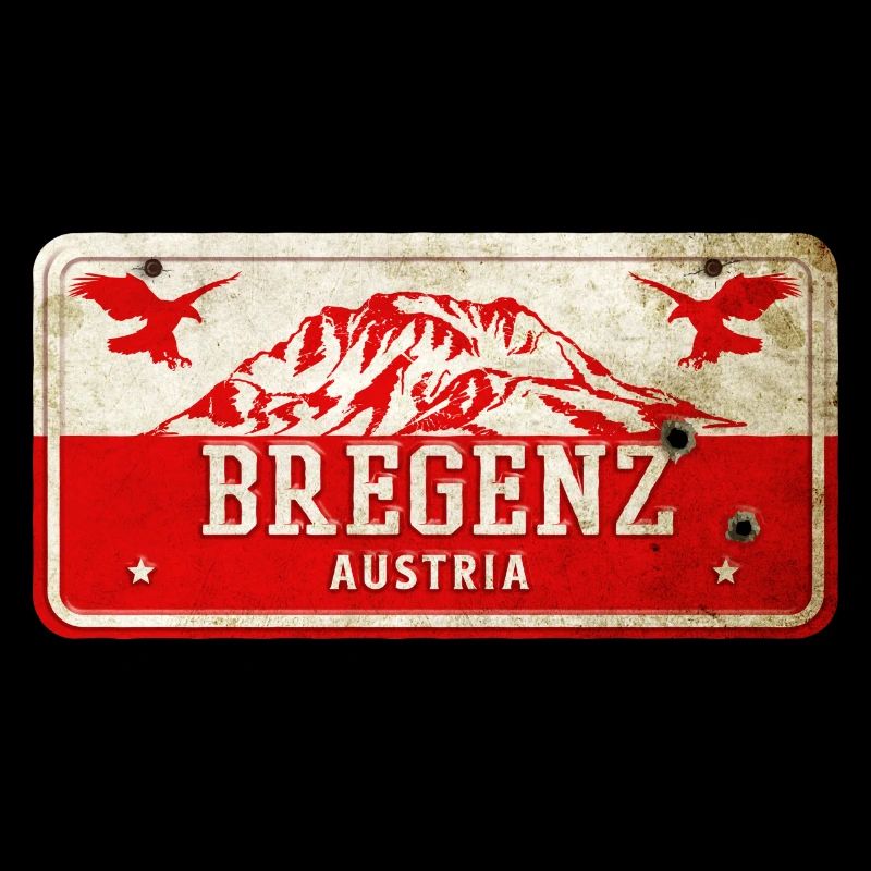 Bregenz Austria vintage sign