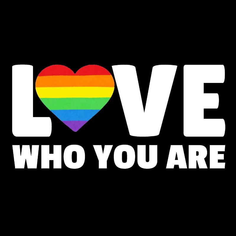Lgbt. Liebe wer du bist