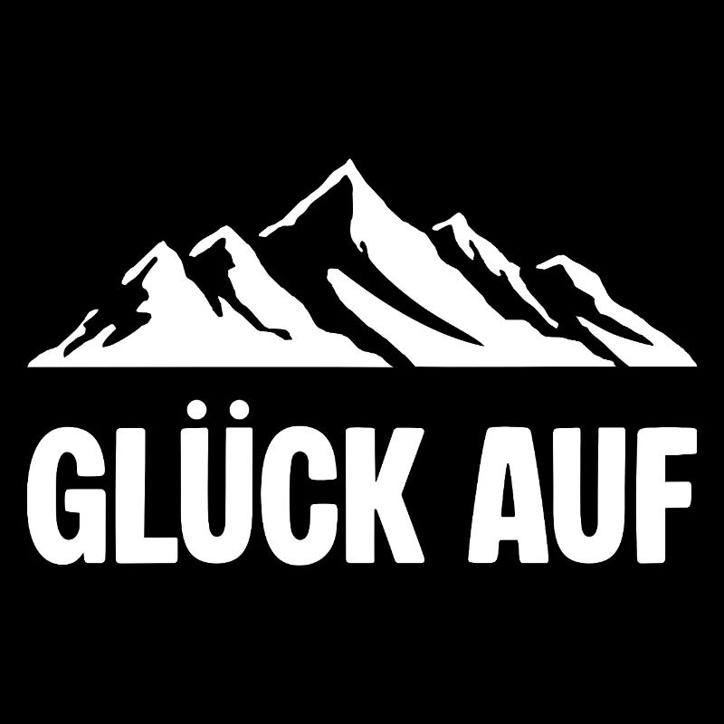 Glueck auf Berg Erzgebirge