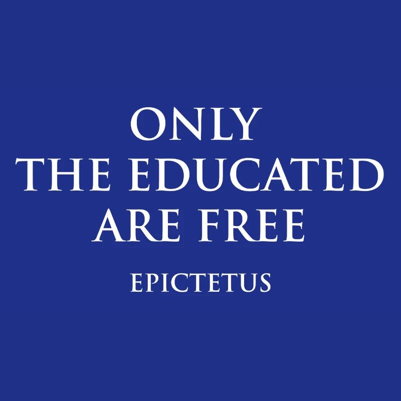 Epictetus Quote Typography Design