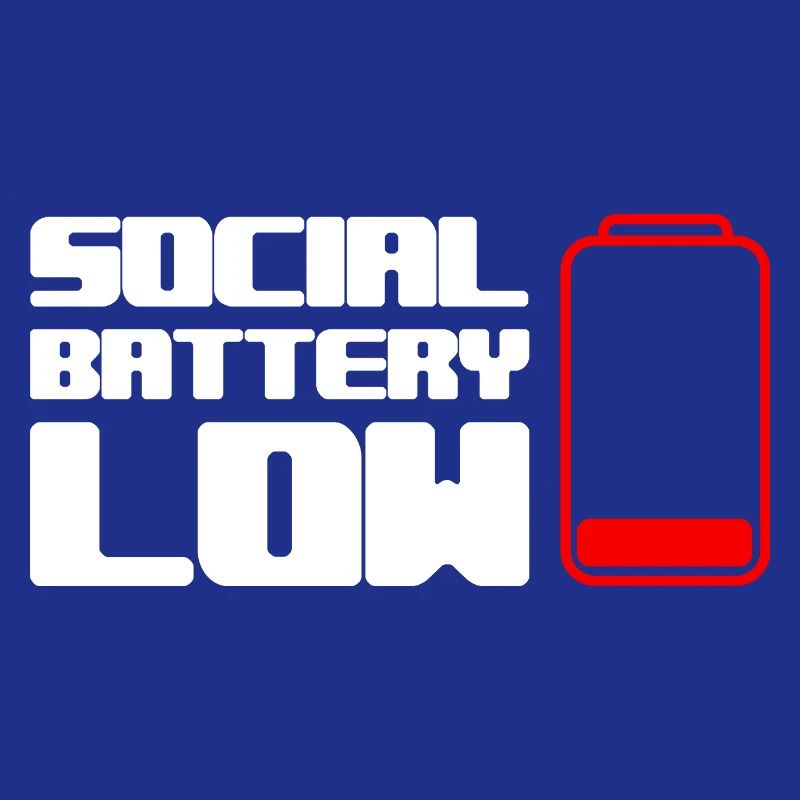 Geek Low Social Battery