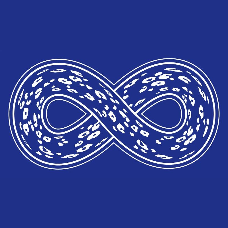 Leopard Infinity mit doppeltem Rand