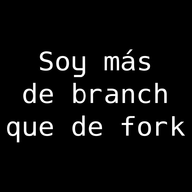 I'm more of a branch than a fork