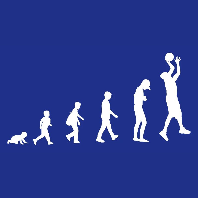 Evolution de bébé à basketteur / Sport