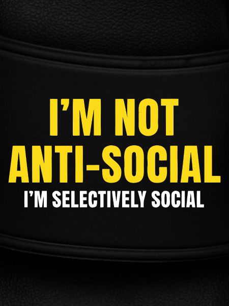 Selectively Social Statement