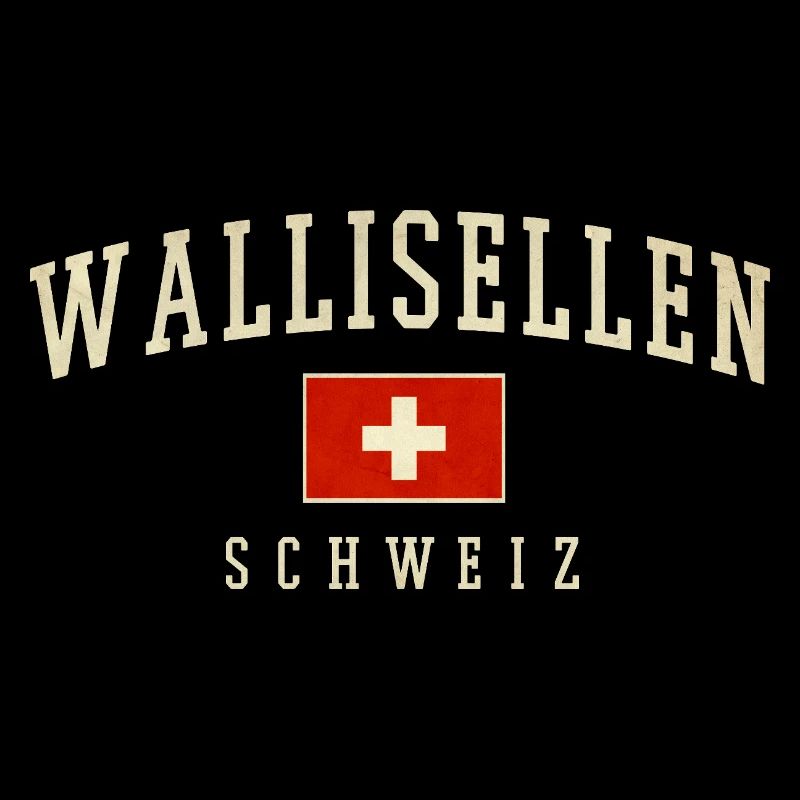 Wallisellen Schweiz Flagge Design