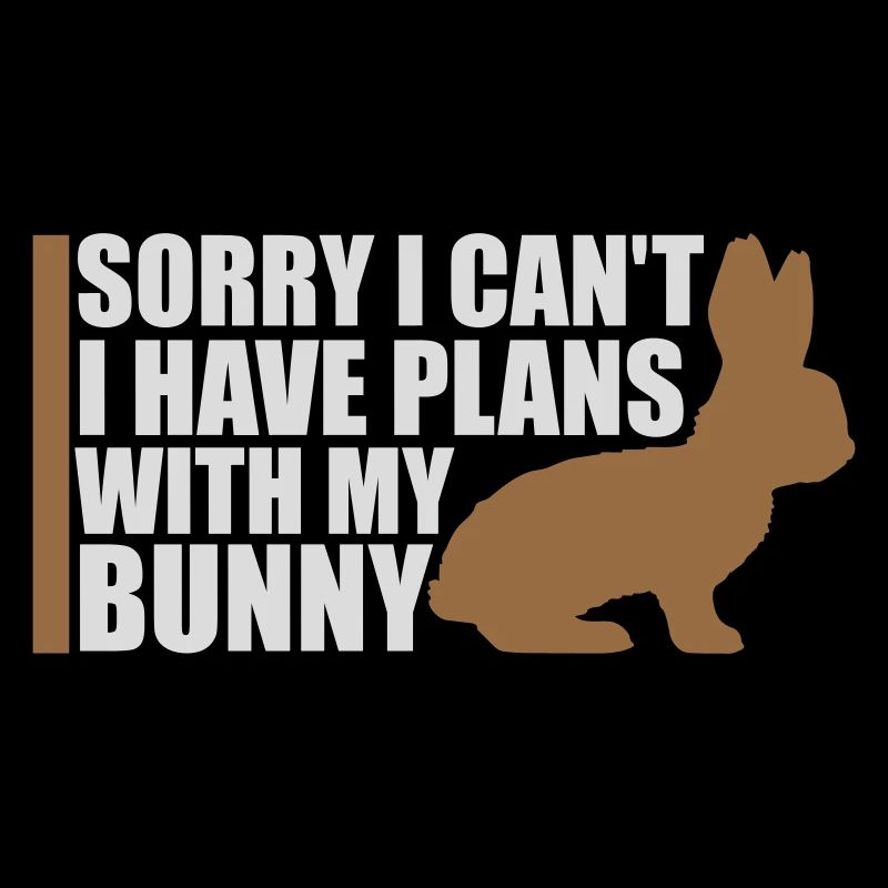 Désolé, je ne peux pas, j’ai des plans avec mon logo Bunny Hase
