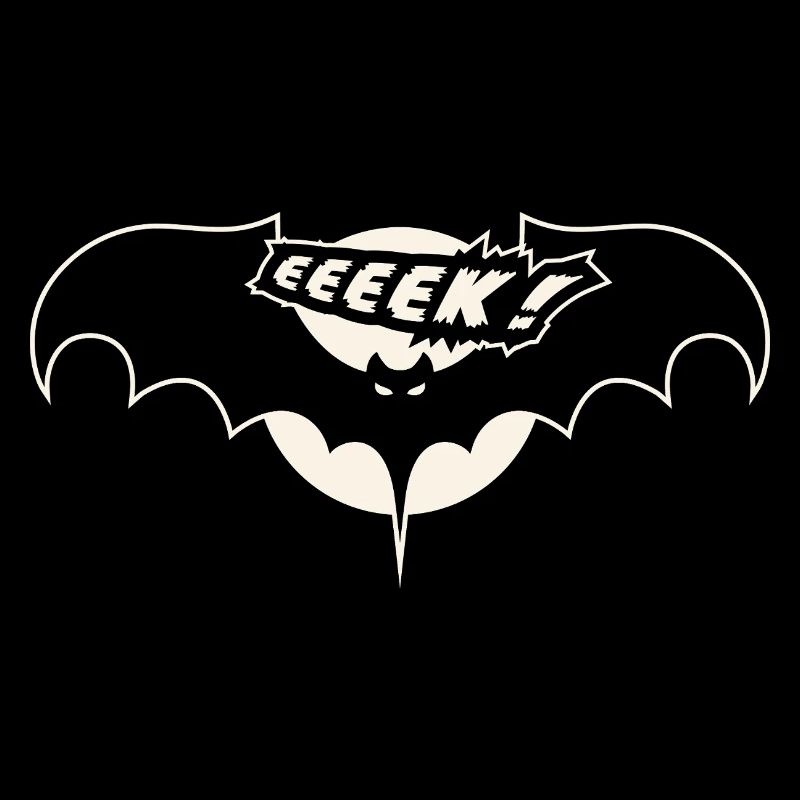 creepy cute bat