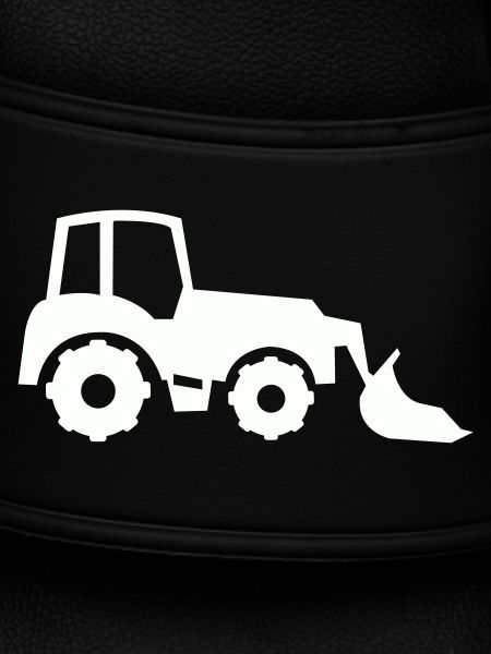 Traktor Silhouette Frontlader