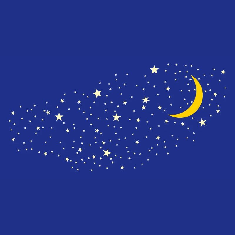 Moon and Stars | Starry sky for Romantics