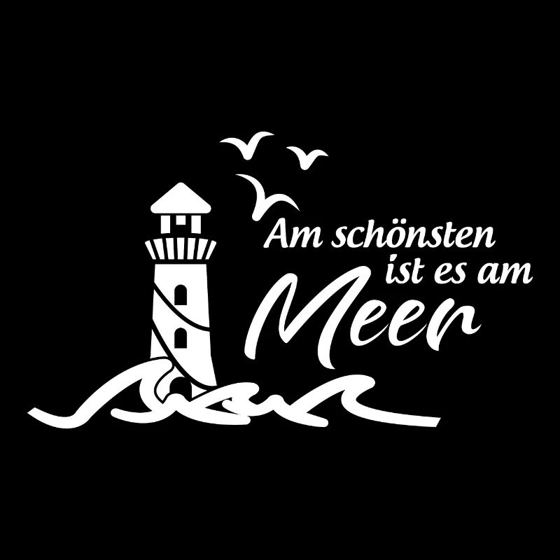 Am schönsten ist es am Meer Spruch