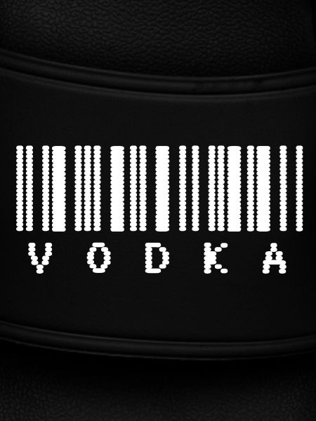 Vodka Barcode Typografie