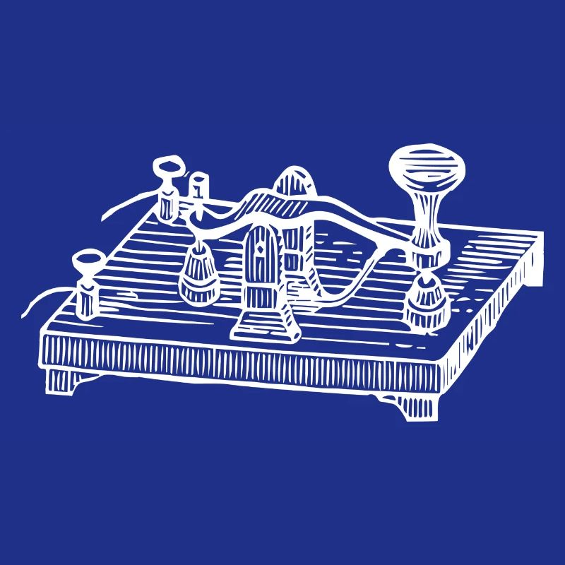 Vintage Morse Code Device, Retro Communication