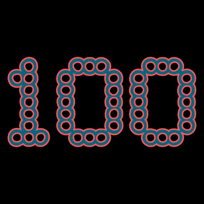 100. 100 ANS. 100e ANNIVERSAIRE. ANNIVERSAIRE 100