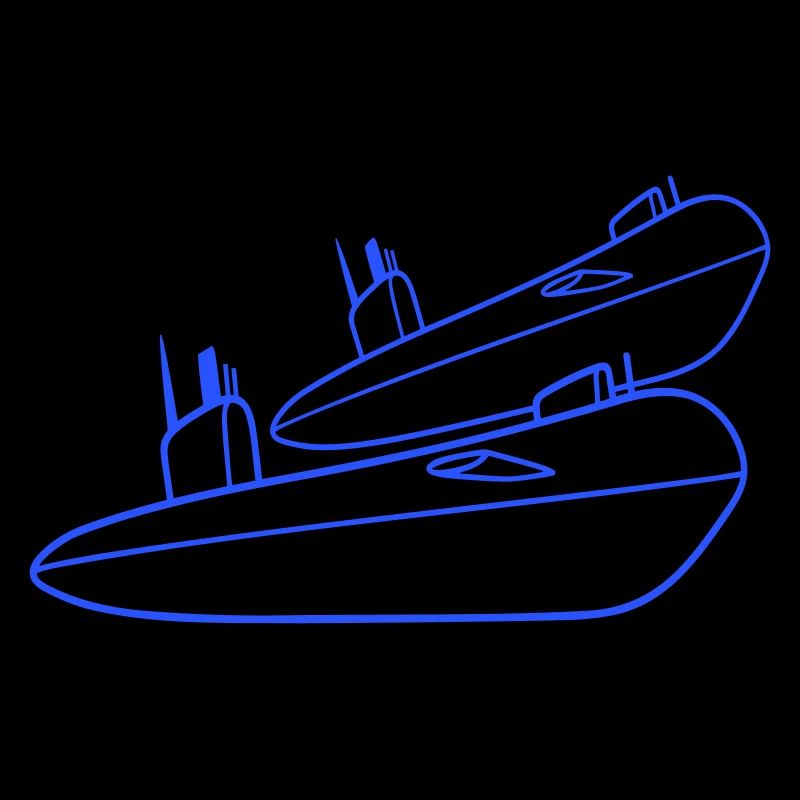 2 U-Boote Flotte Zwei Geschwader Gruppe Team Crew