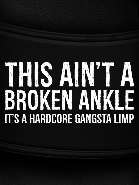 Funny Broken Ankle Injury