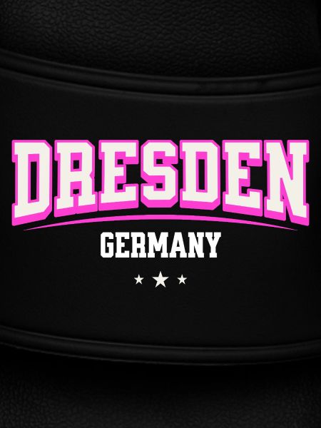 Dresden Retro Emblem Pink