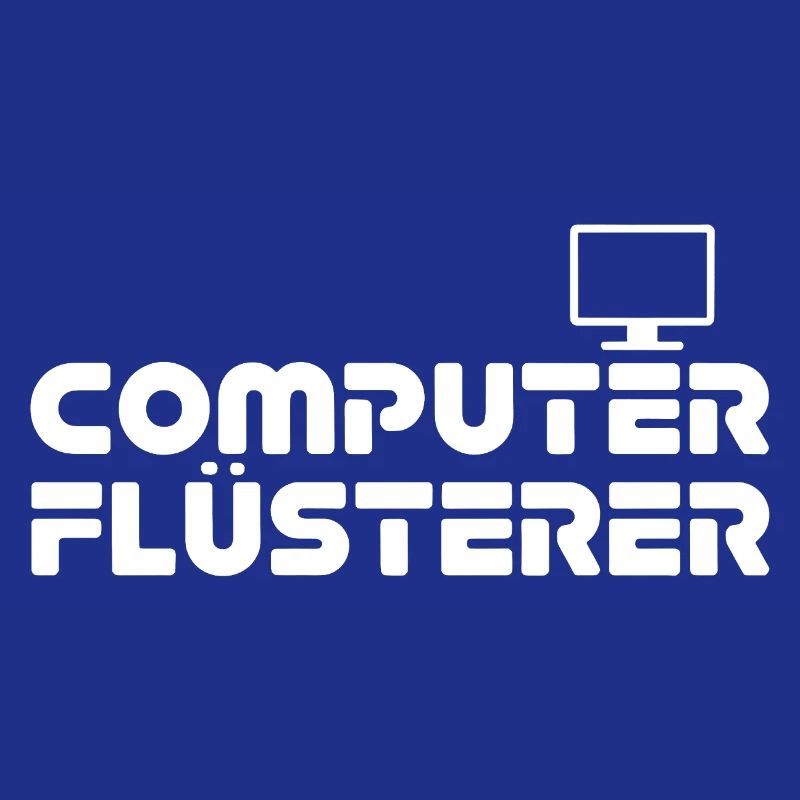 Computer Flüsterer Retro-Print