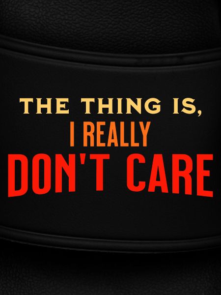 I Really Dont Care