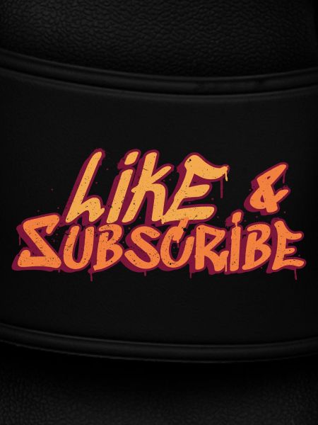 Like & Subscribe Graffiti Style