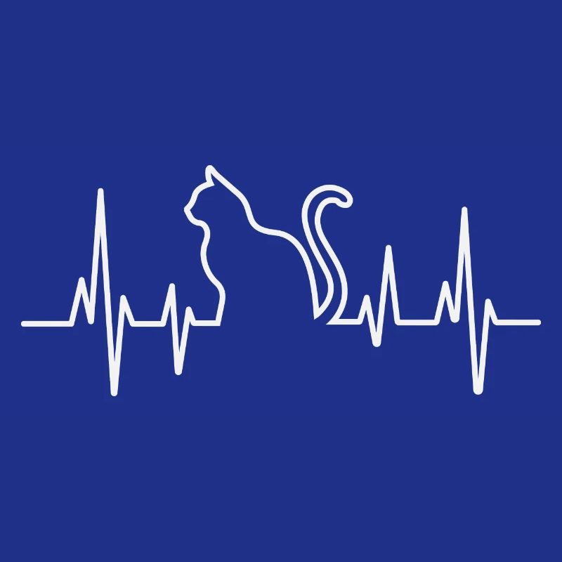 Katzenherz Pullover Design