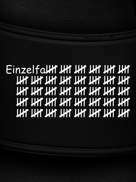 Einzelfall weiß