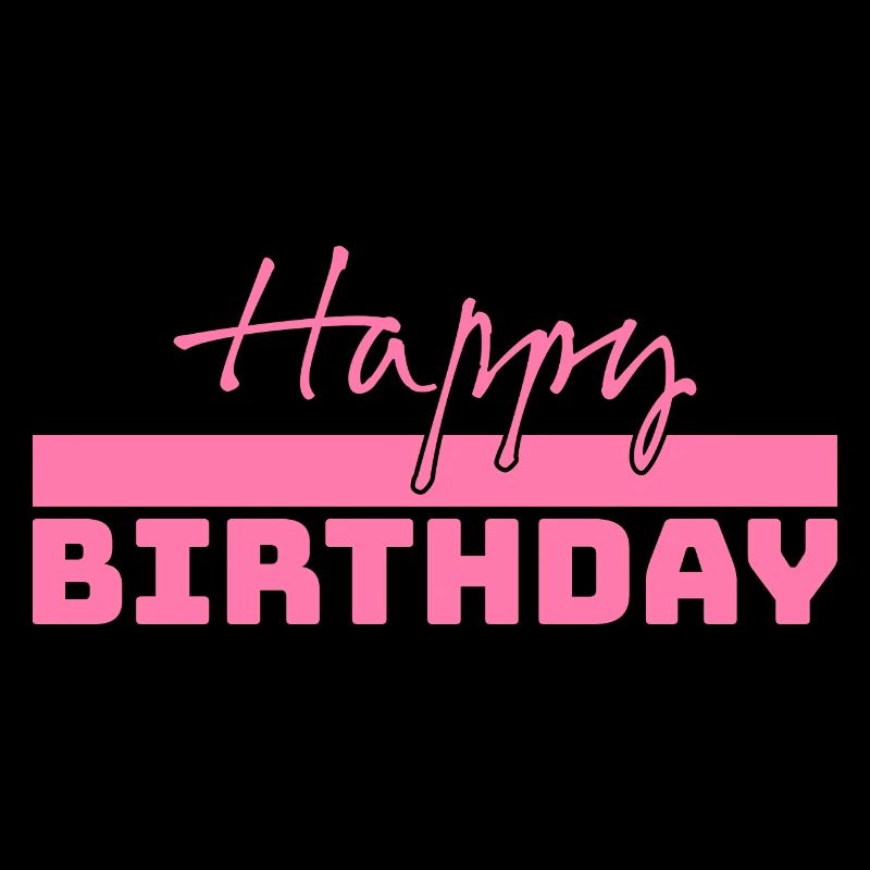 Tshirt happy birthday rosa