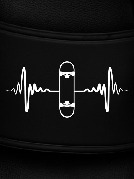 Skateboard Herzklopfen