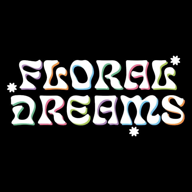 Floral Dreams Retro Style