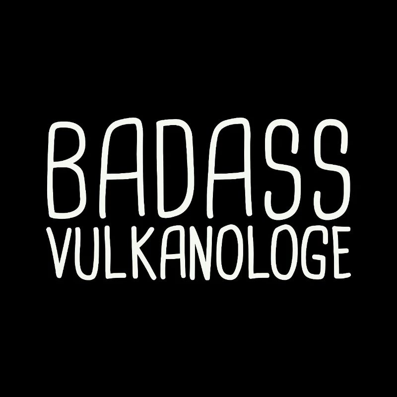 Vulkanologe Badass Vulkanologie