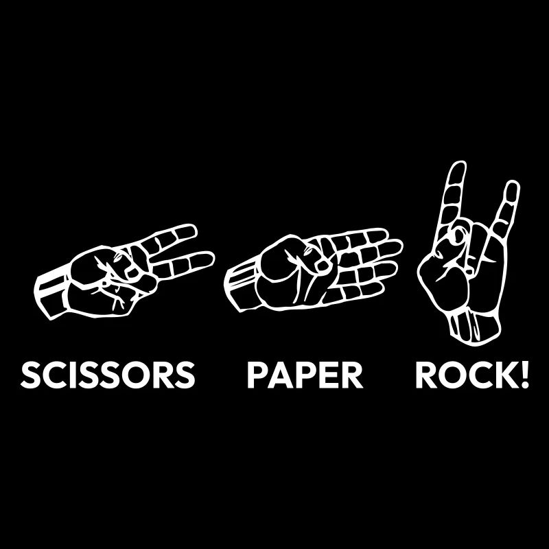 Siccors Roche en papier - Édition Rock