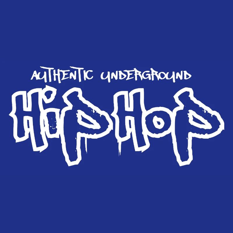 Authentische Underground-Hip-Hop-Graffiti