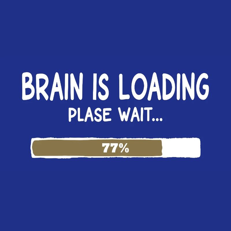 Loading the Brain – Loading Bar Humor