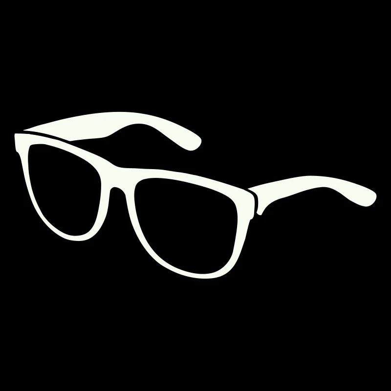 Sunglasses Silhouette Minimal Print