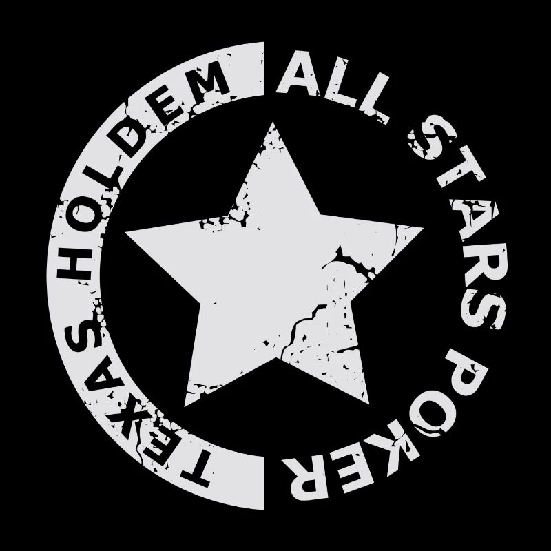 All white poker stars