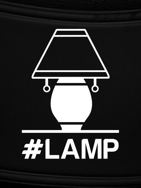 Lamp bulb lampshade lamp