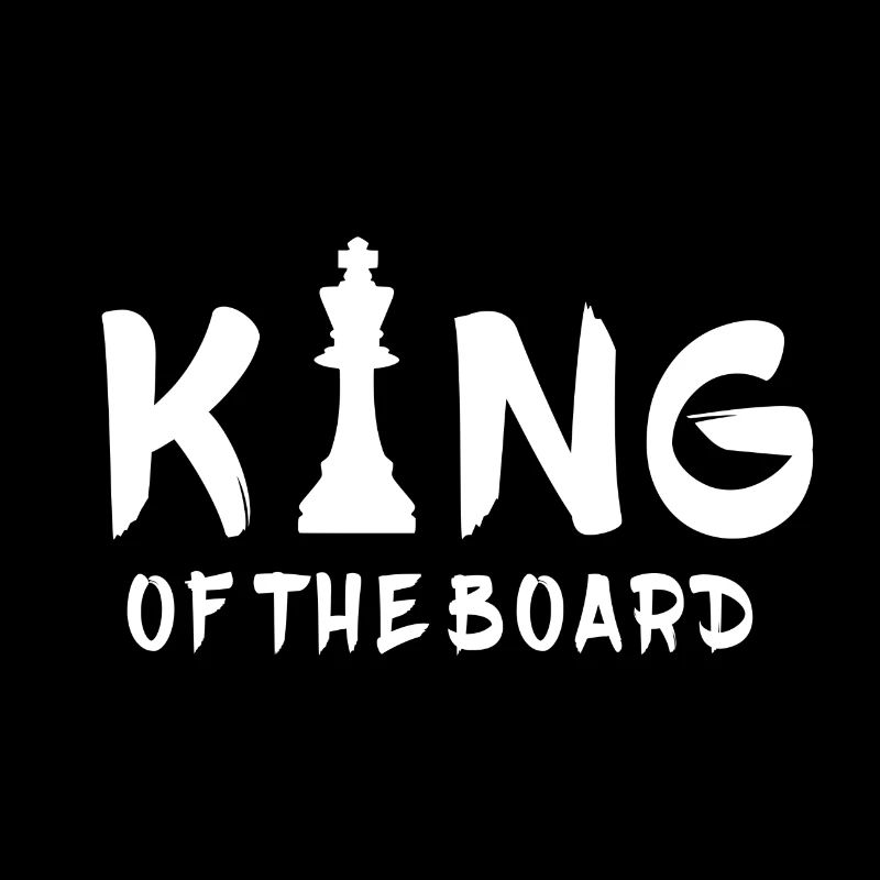 Chess Design / King of the board Gift