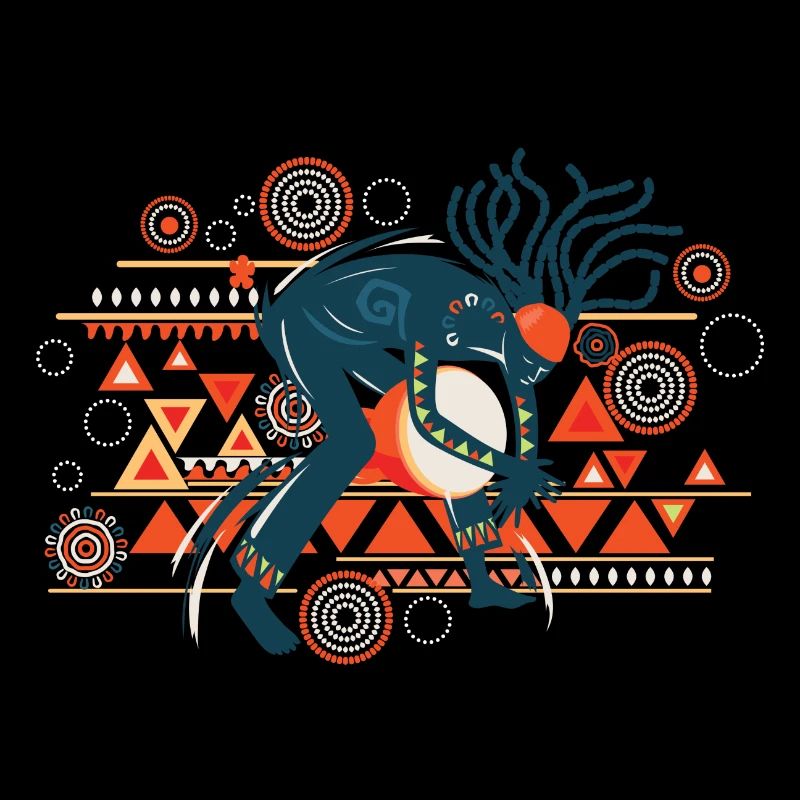 Vibrant Tribal Beast