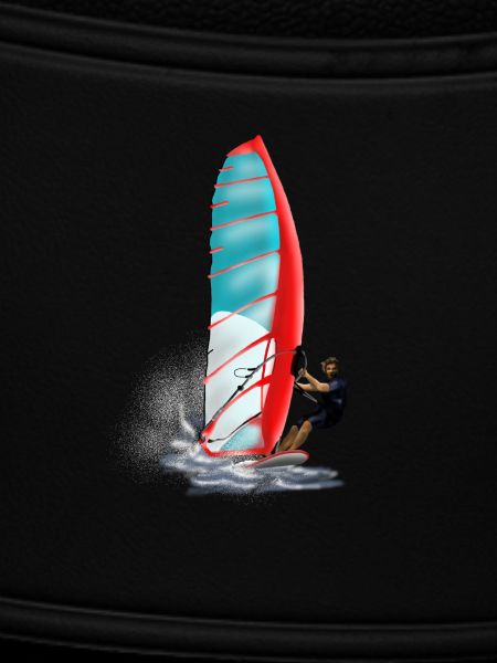 windsurfing