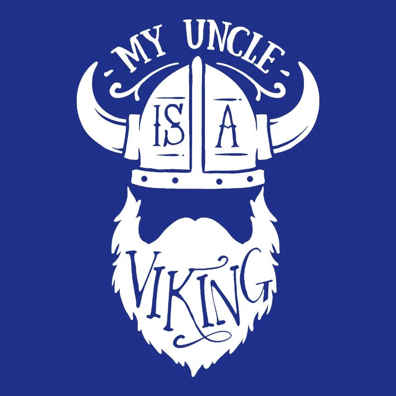 Wikinger Onkel Bart Vollbart Nichte Neffe Geschenk