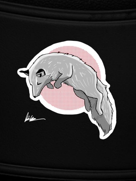 Jagd Schneefuchs